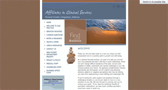 Desktop Screenshot of affiliatesinclinicalservices.com